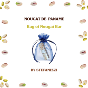 Bag of Nougat Bar small white background | Paname nougat